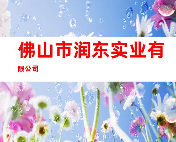 佛山市润东实业有限公司